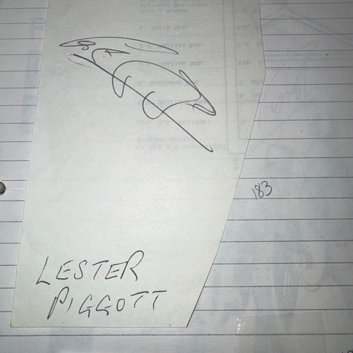 Lester piggott flat - lester,