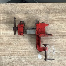 Nice Vintage Record Imp Vice No 80 with  Anvil Table Top vice   