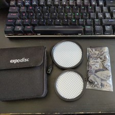 EXPODISC DIGITAL WHITE BALANCE FILTER 72 MM AND 62MM