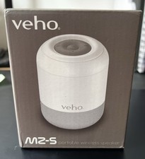 Veho MZ-S Portable Bluetooth Wireless Speaker White