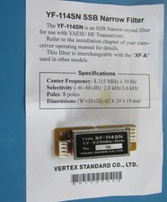 Yaesu filter for FT1000 series