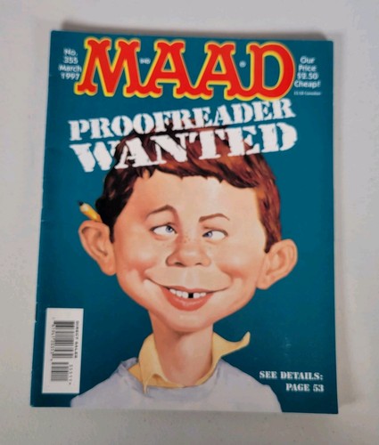 March 1997 mad magazine 355 - 1997,