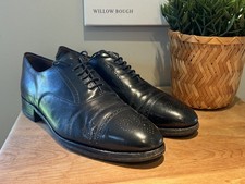 Grenson black oxford brogues - black,