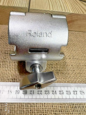 Roland V-Drums drum rack clamp / Mount - Silver Chrome