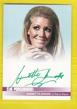 THE PERSUADERS - AUTOGRAPH CARD  AA2, ANNETTE ANDRE - UNSTOPPABLE CARDS - 2018