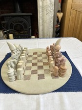 African Style Chess Set