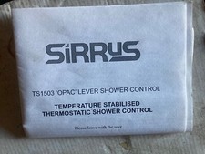 Thermostatic shower control