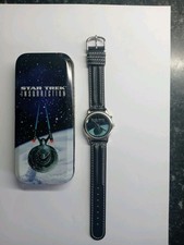 Cased Mens Star Trek Insurrection Watch By Wesco Ticking See Description Used