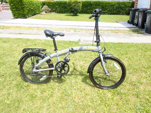 Raleigh folding bike - bike, evo