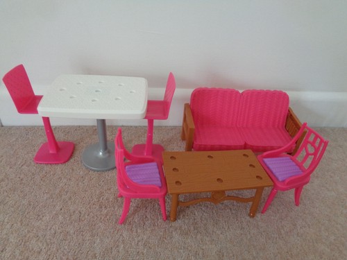 Barbie doll accessories sofa - barbie,