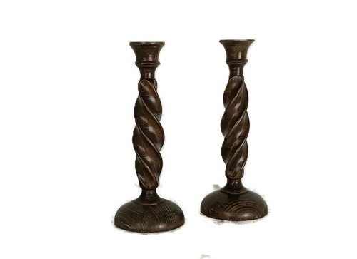 Antique wooden barley - barley, twist