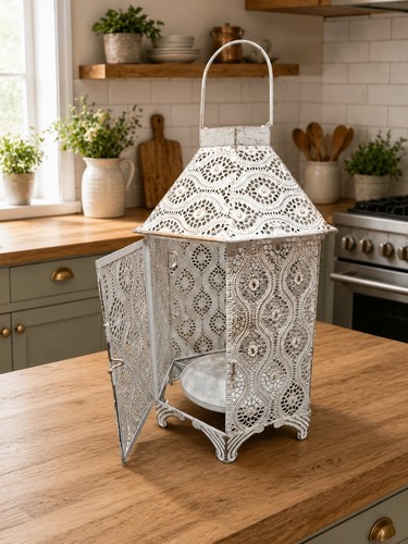 Antique style distressed white - antique,