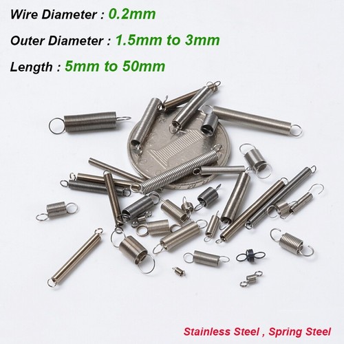 Pcs tension springs - 10,