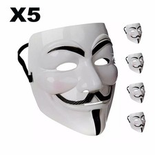 5 Pack  V for Vendetta Face