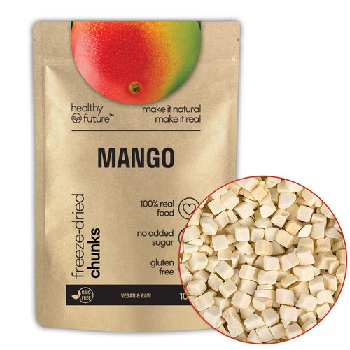 Freeze dried mango chunks 100 - mango,