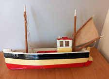 Scratch built model fishing