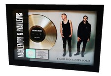 MAKLEMORE & RYAN LEWIS Platinum Award Disc Original The Heist album RIAA Cert.