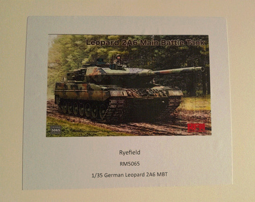Rye field 5065a german - 1/35,