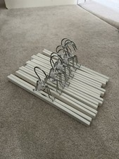 John Lewis Trouser Hangers X9 White