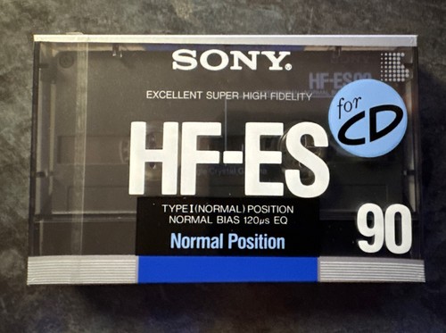 Sony sealed blank - hf-es, 90