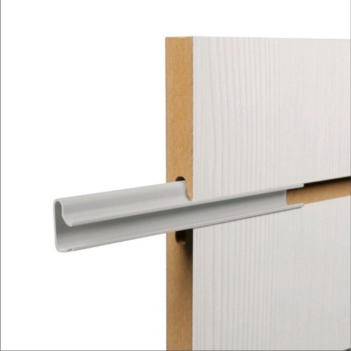 White pvc plastic inserts - 12,