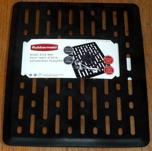 Black rubbermaid small sink - black,