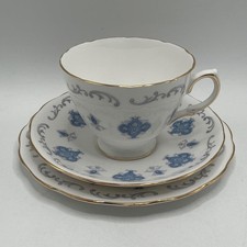 VINTAGE FINE BONE CHINA BLUE