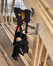 Tool belt braces 4 point