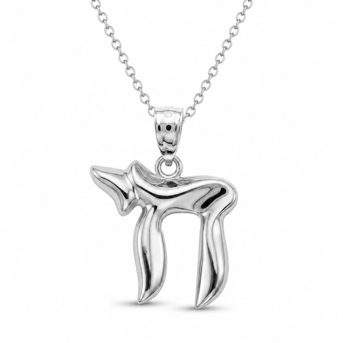 Silver chai necklace 925 - necklace,