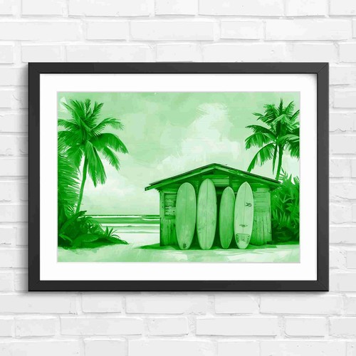 Pastel surfboards shack - pastel,