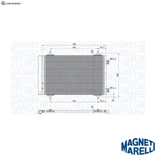 Condenser air conditioning - air,