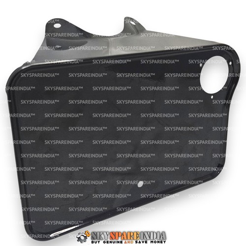 Rear number plate steel - number,