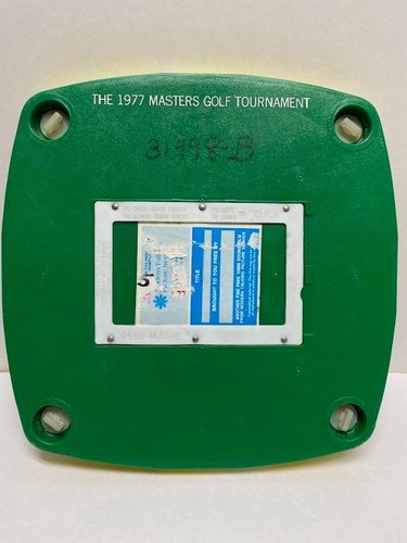 Vintage 1977 masters golf - masters,