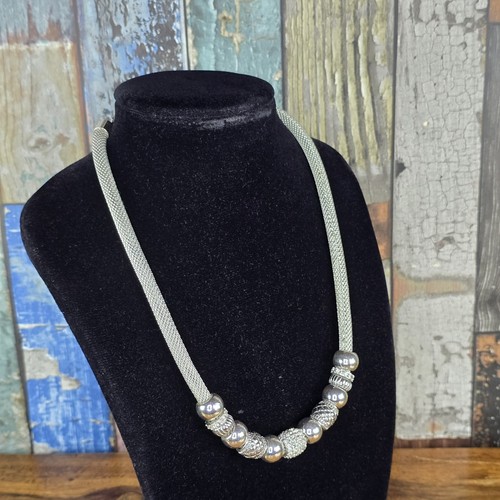 Rare silver plated mesh - m&s,