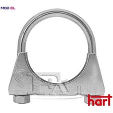 CLAMPING PIECE EXHAUST SYSTEM 421 186 FOR SKODA SUPERB FAVORIT/Forman/Pickup 604