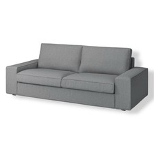 IKEA KIVIK Cover Sofa Three Seat Couch Tibbleby Beige/Grey 905.269.13 Brand New