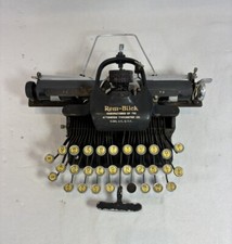Rare Rem-Blick Typewriter From
