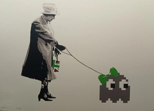 Rare print queen invader - print, g
