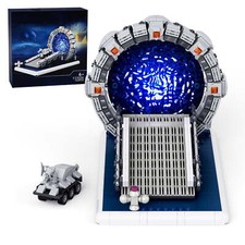 Stargateals Building Blocks Set SG Star Tunnel Ring & Battle Vehicle Toy 722 Pcs