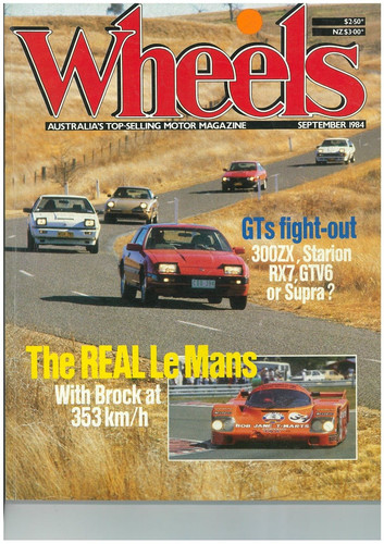 Wheels car magazine september - car,