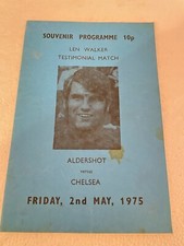 football programmes Aldershot