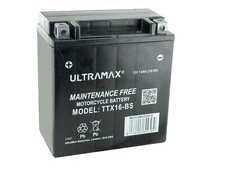 Ultamax Battery YTX16-BS For Suzuki VS 1400 GLF Intruder 1987