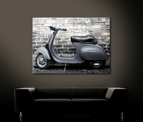 Vintage scooter legend vespa - vintage,