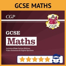 GCSE Maths Revision Guide Higher Level Ages 14-16 CGP with Answers NEW