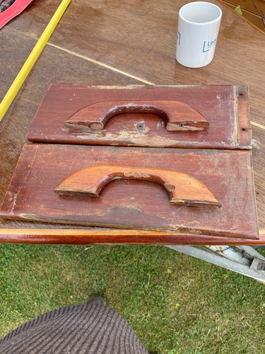 Used sailing dinghy mahogany - sailing,