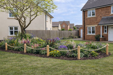 Wooden decorative posts for - wooden, 1
