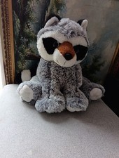 Build bear raccoon plush - bear,