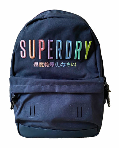 Superdry navy logo daypack - superdry,