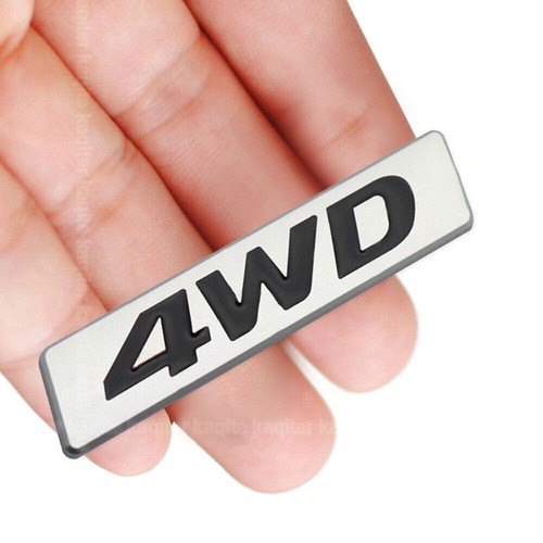 Black silver metal sticker - black&silver, 3d