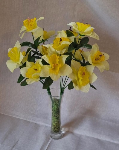 Artificial daffodil flowers - daffodil,